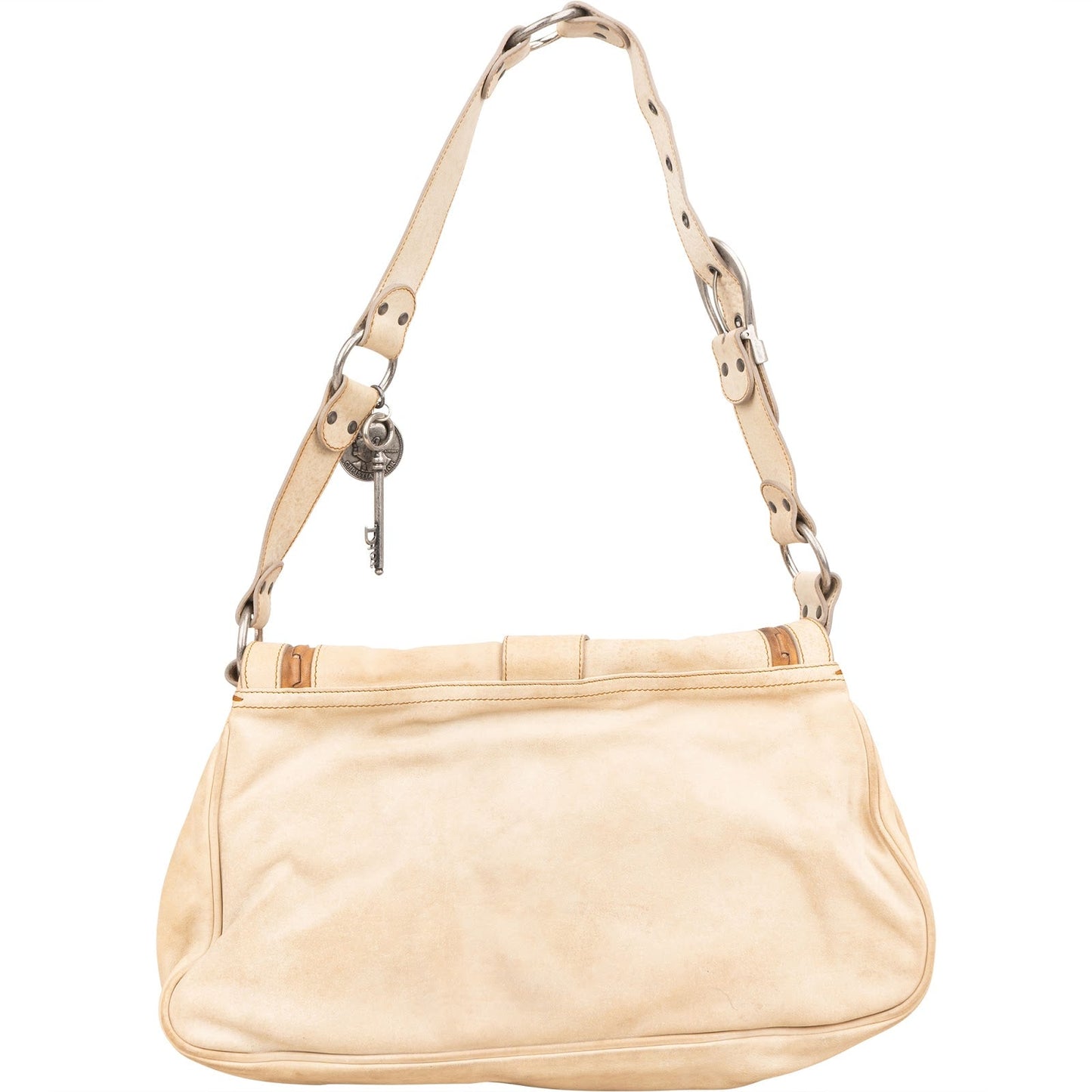 Christian Dior Leather Gaucho Saddle Shoulder Bag