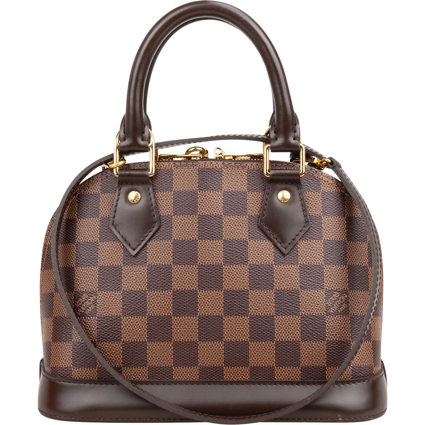 Louis Vuitton Monogram Damier Ebene Alma BB Handbag