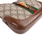 Gucci Monogram GG Supreme Canvas Jackie 1961 Web Mini Crossbody Bag