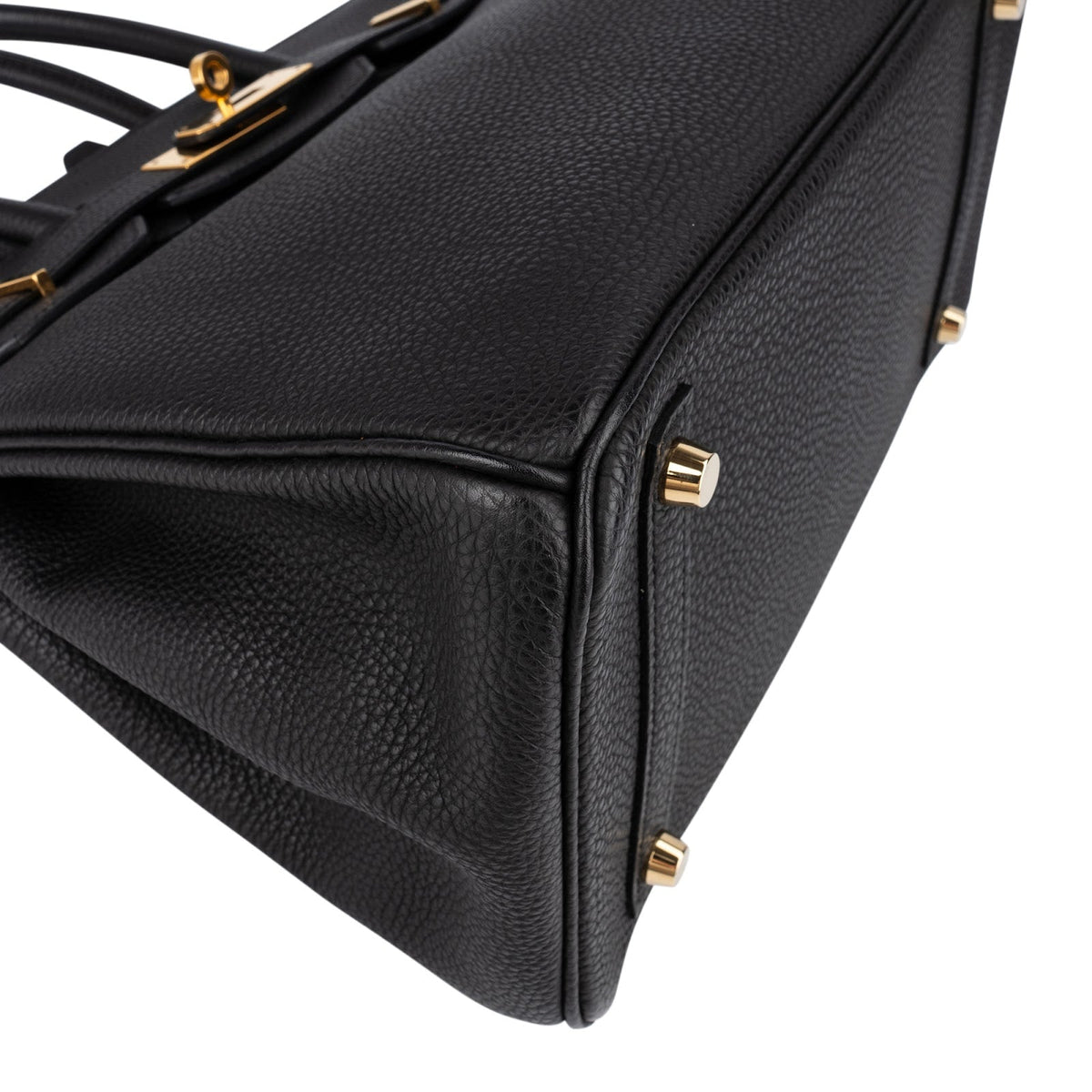Hermès Noir Togo Leather Gold Birkin 30 Handbag (2015)