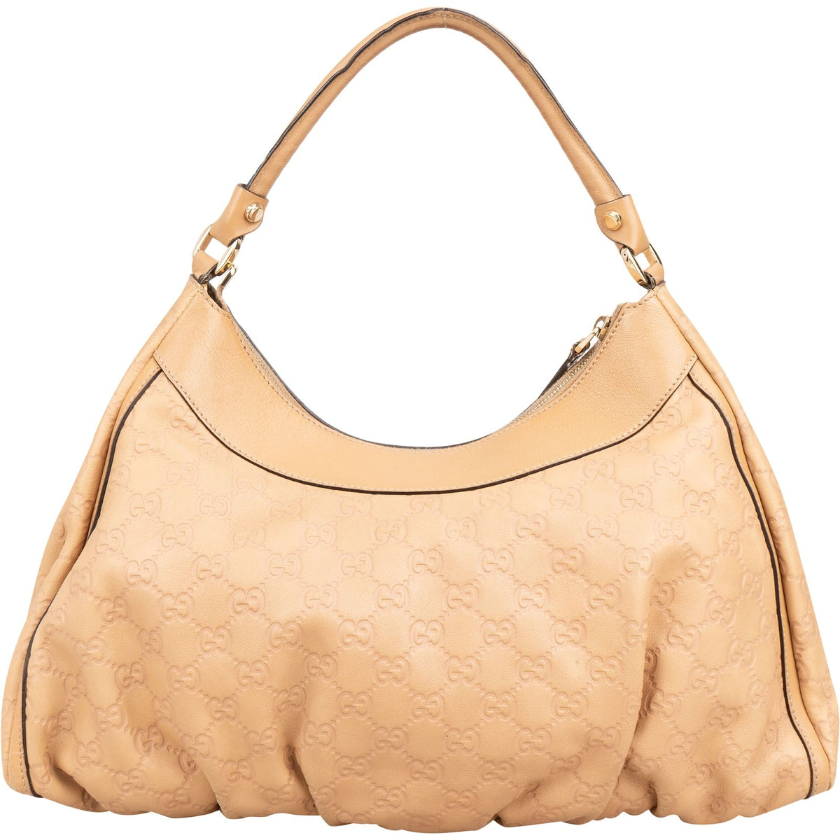 Gucci Guccissima Leather Abbey D-Ring Hobo Shoulder Bag