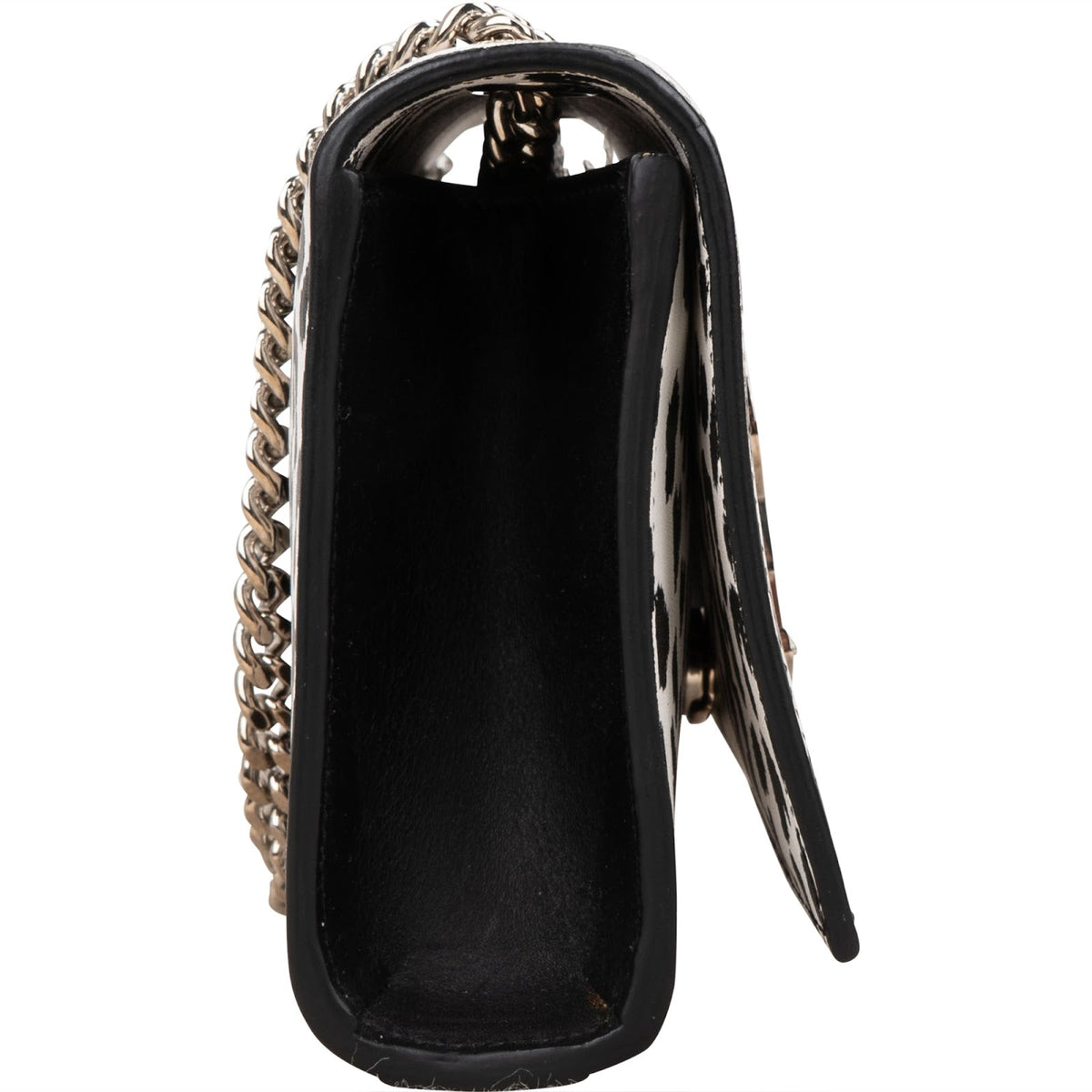 Saint Laurent Leopard Print Mini Kate Crossbody Bag