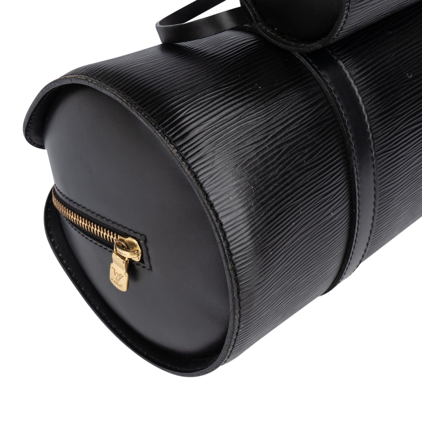 Louis Vuitton Noir Epi Leather Soufflot Set Handbag