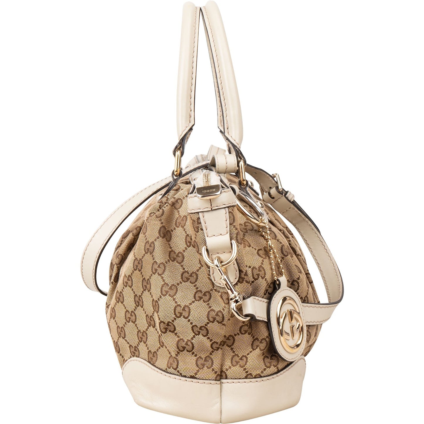 Gucci Monogram GG Canvas Sukey Tote Handbag