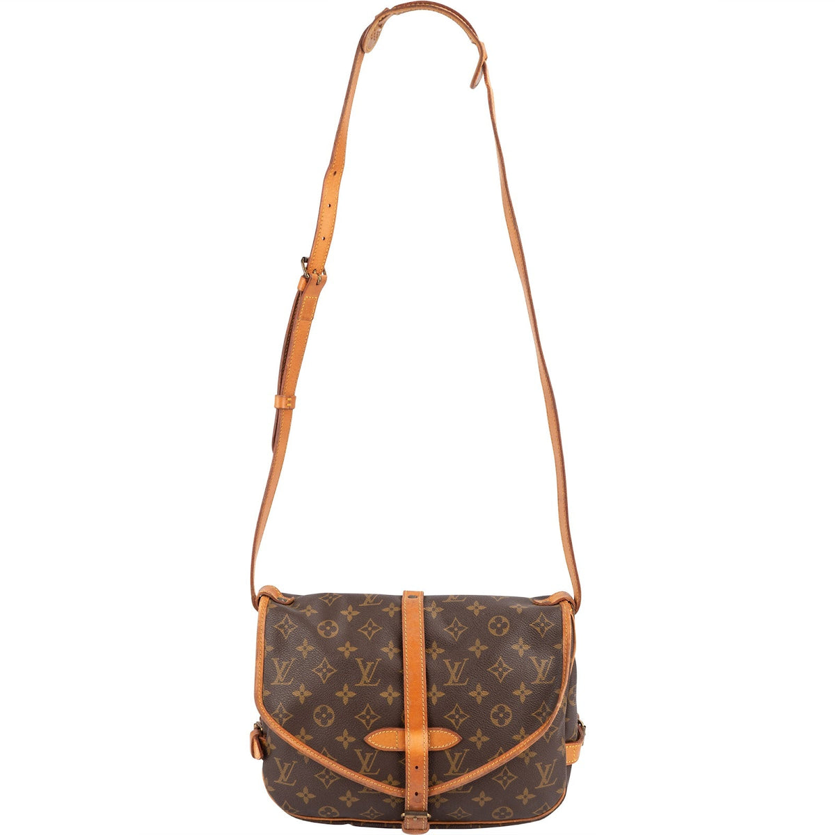 Louis Vuitton Monogram Canvas Saumur 30 Crossbody Bag