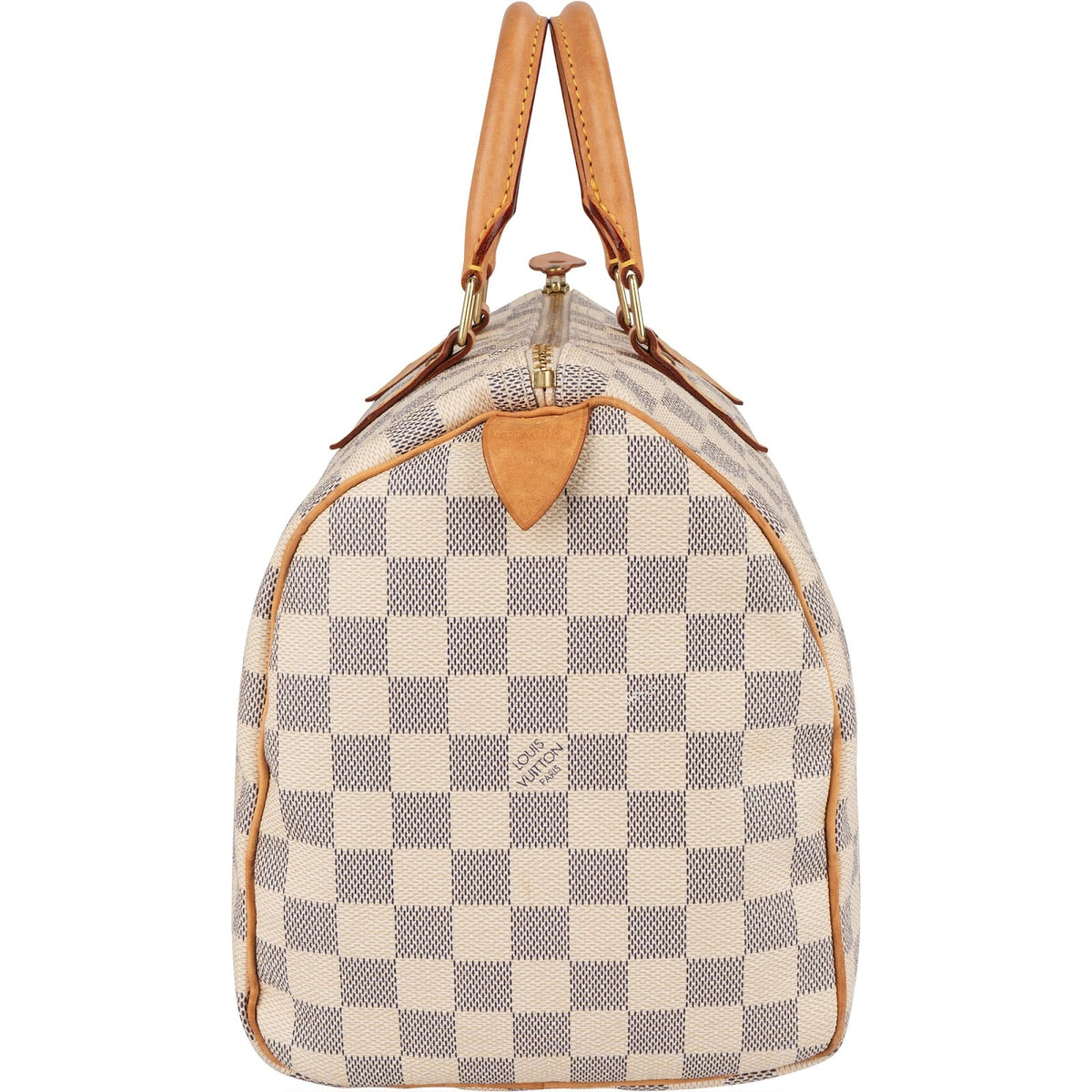 Louis Vuitton Speedy 30 aus Damier Azur Canvas – Ansicht 4