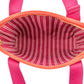 Louis Vuitton Antigua Cabas PM aus roter Baumwolle – Ansicht 9