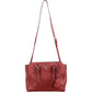 Prada Red Vitello Daino Leather Tote Handbag