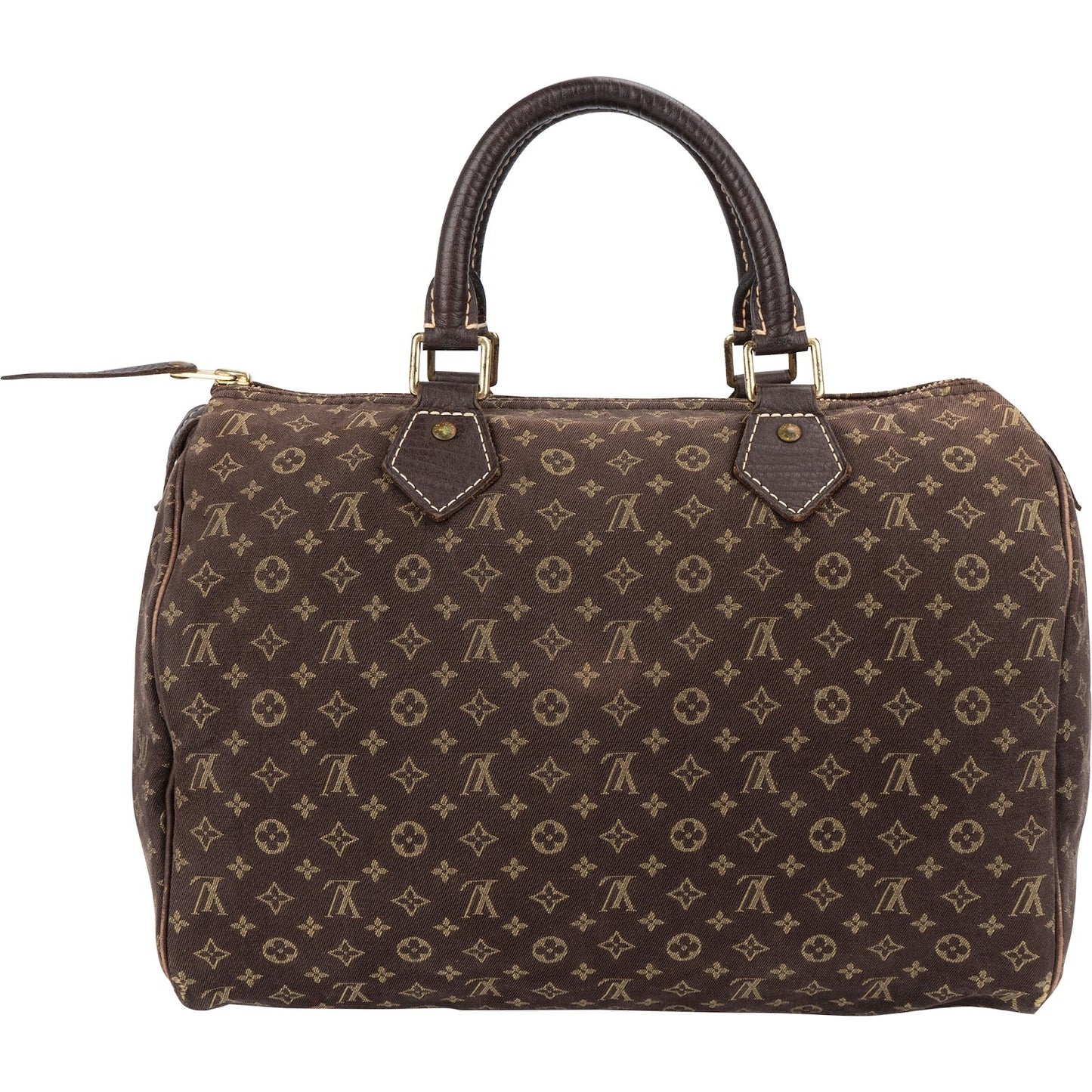 Louis Vuitton Monogram Mini Lin Speedy 30 Handbag