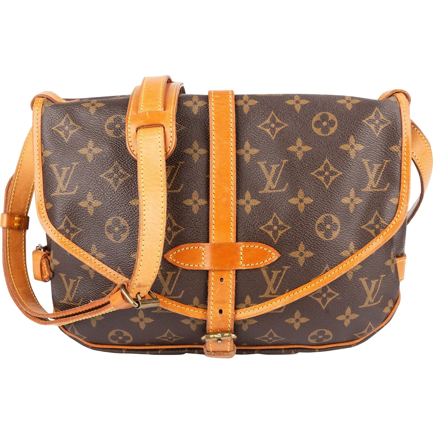 Louis Vuitton Monogram Canvas Saumur 30 Crossbody Bag