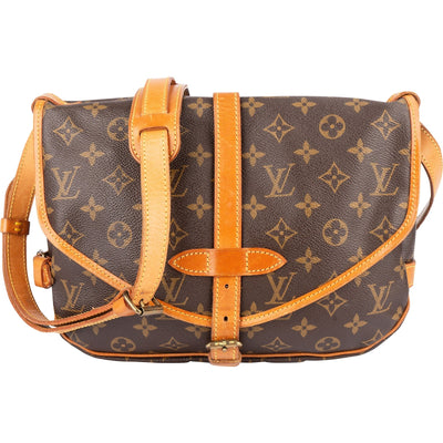 Louis Vuitton Monogram Canvas Saumur 30 Crossbody Bag