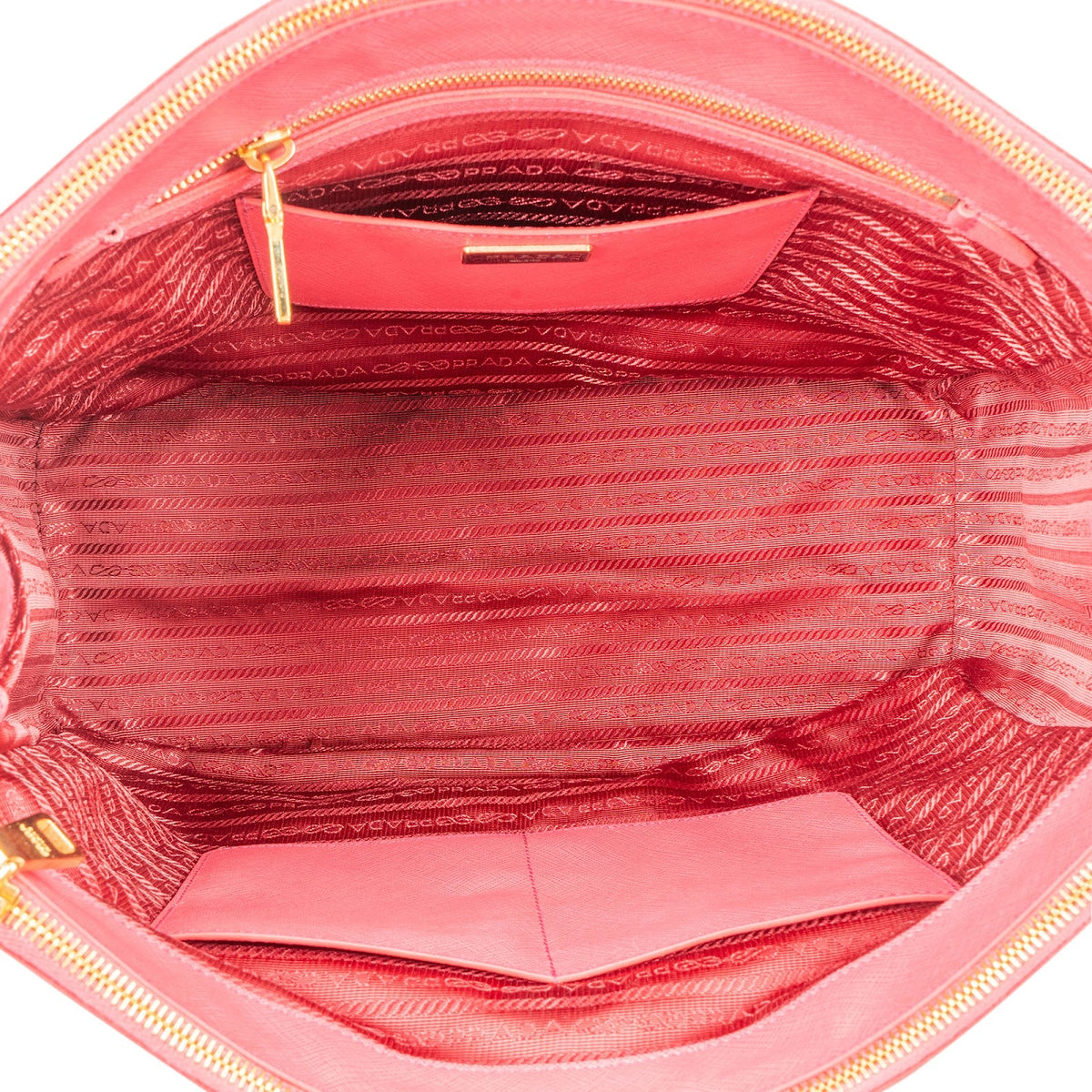 Prada Saffiano Leather Large Galleria Handbag
