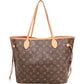 Louis Vuitton Monogram Canvas Neverfull MM Shoulder Bag