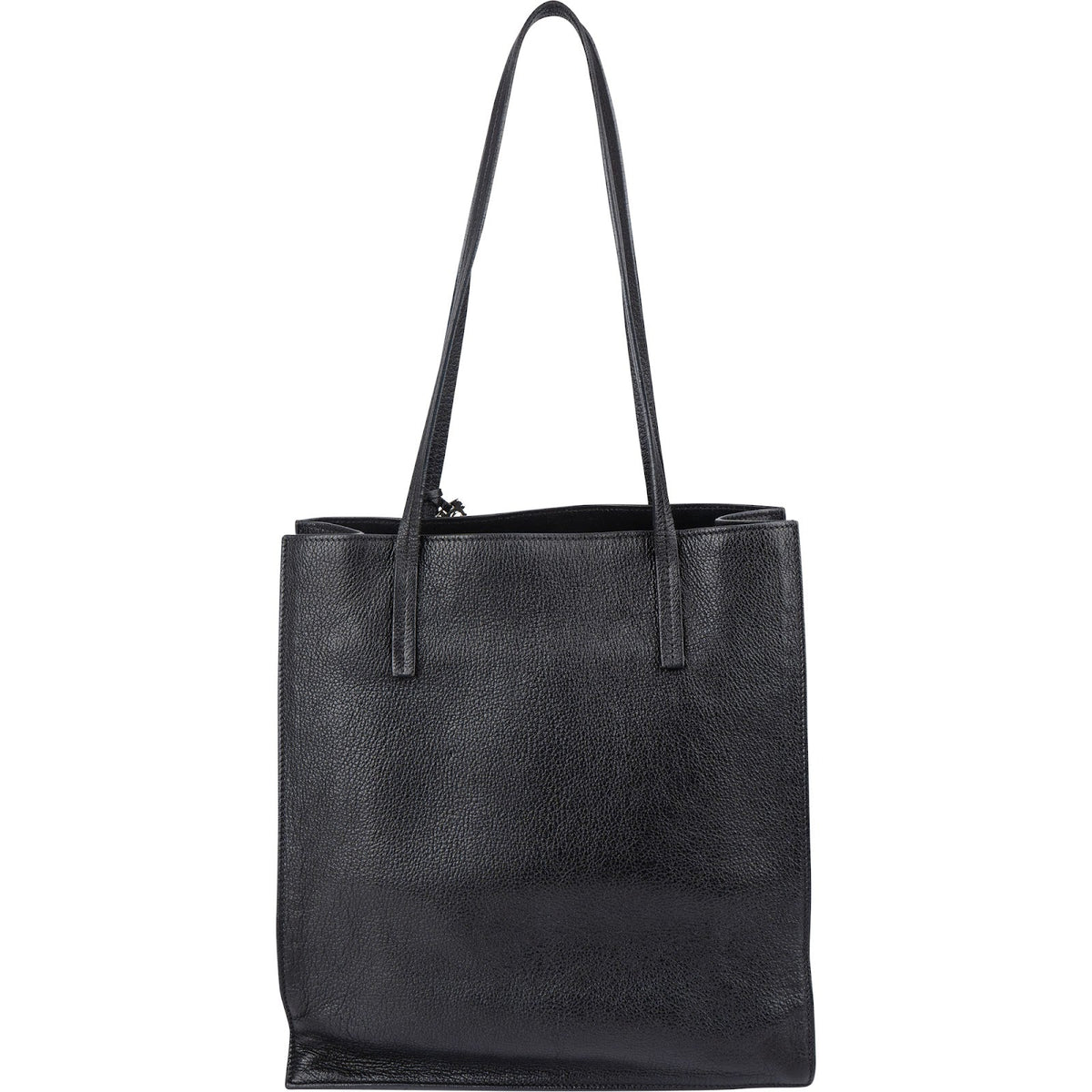 Miu Miu Grained Leather Shopping Tote Shoulder Bag