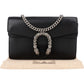 Gucci Grained Leather Dionysus Super Mini Crossbody Bag