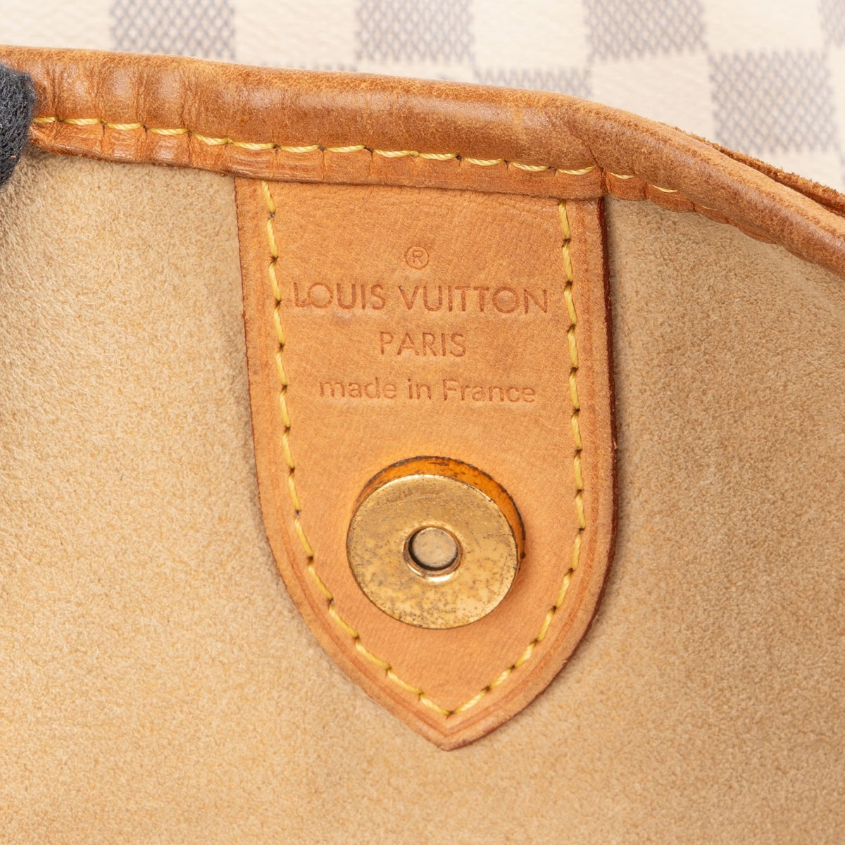 Louis Vuitton Monogram Damier Azur Canvas Galliera PM Shoulder Bag