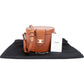 Celine Smooth Calfskin Tambour Triomphe Crossbody Bag