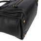 Celine Black Leather Luggage Handbag