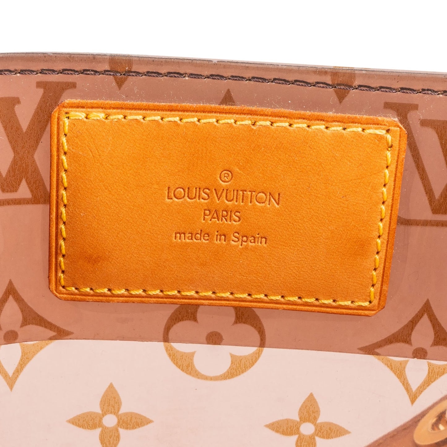 Louis Vuitton Monogram Vinyl Ambre PM Handbag