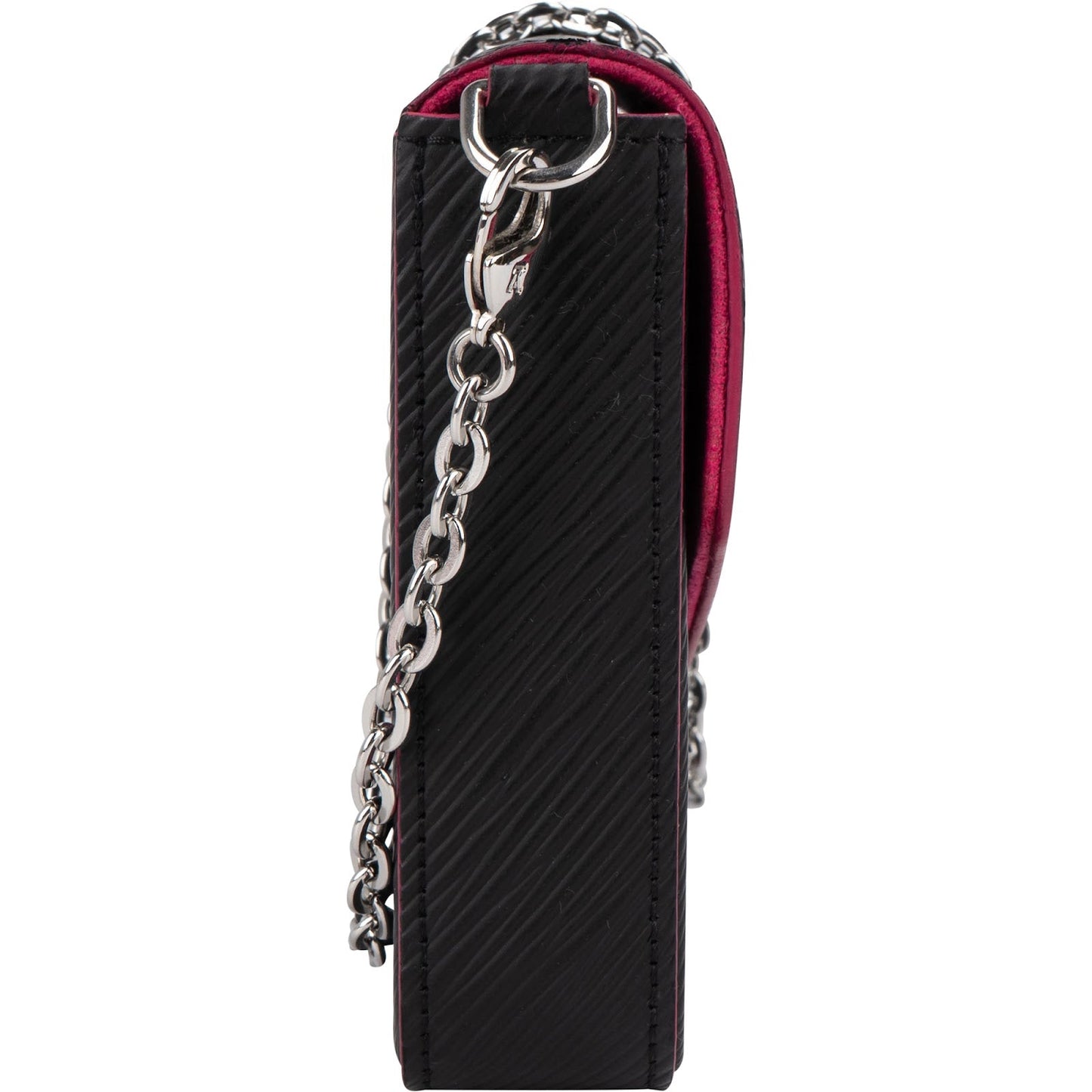 Louis Vuitton Noir Epi Leather Bicolor Pochette Felicie Crossbody Bag