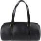 Louis Vuitton Noir Epi Leather Soufflot Handbag