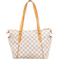 Louis Vuitton Monogram Damier Azur Canvas Totally PM Shoulder Bag