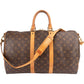 Louis Vuitton Monogram Canvas Keepall 45 Bandoulière Travel Bag