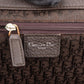 Christian Dior Quilted Cannage Leather D Buckle Shopping Tote Handbag