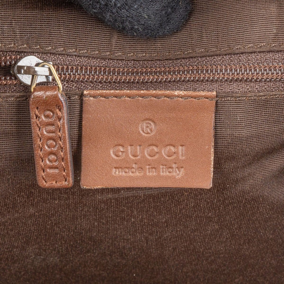 Gucci Monogram GG Canvas Vintage Shoulder Bag