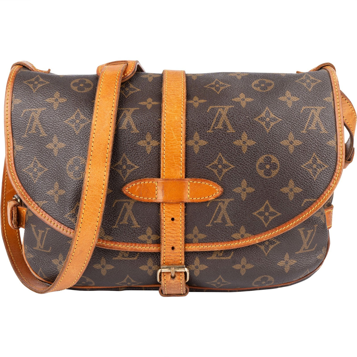 Louis Vuitton Monogram Canvas Saumur 30 Crossbody Bag