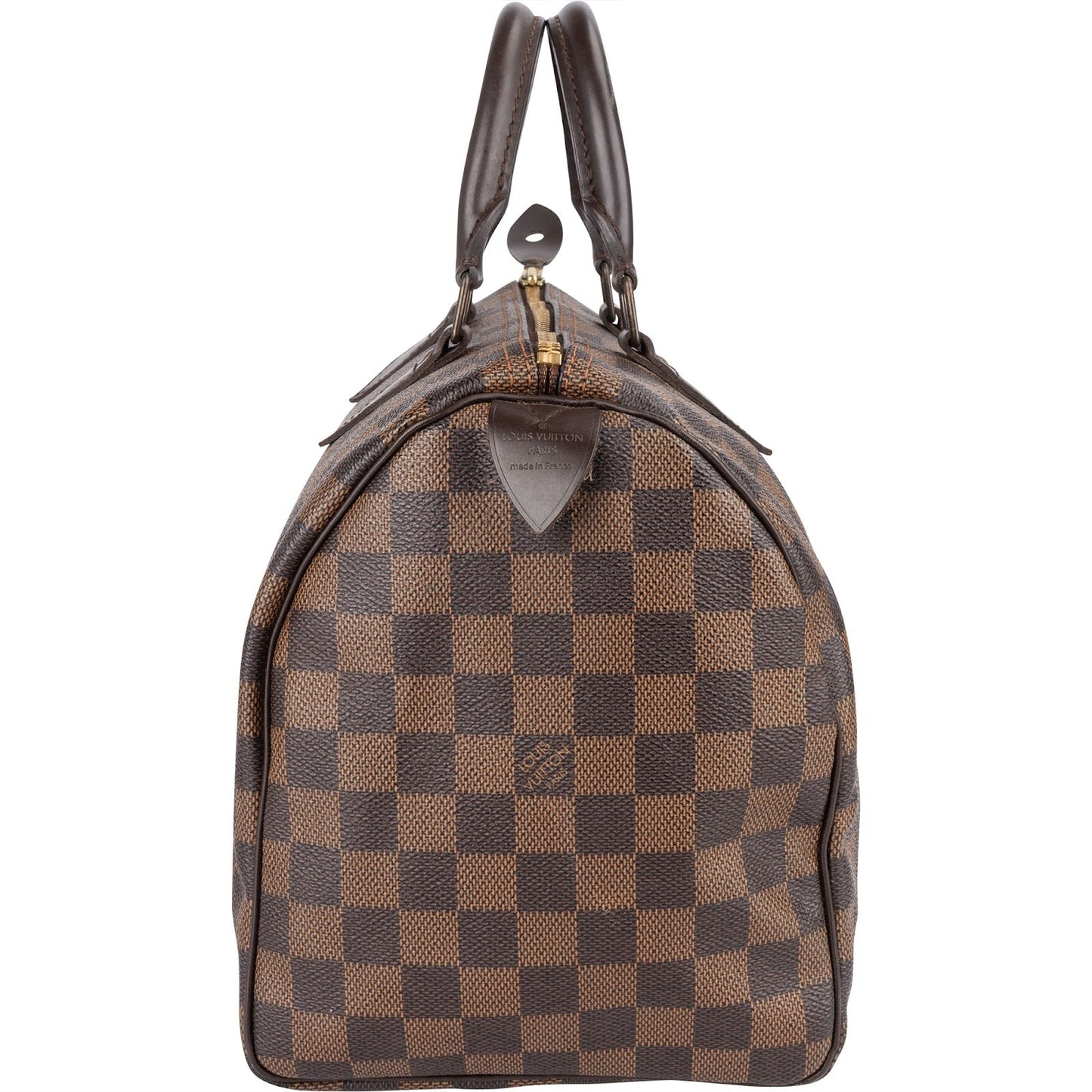 Louis Vuitton Monogram Damier Ebene Speedy 30 Handbag