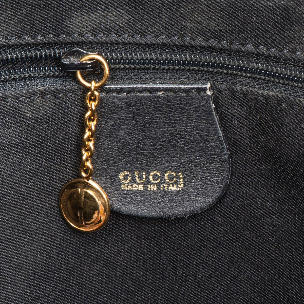Gucci Bamboo Handle aus schwarzem Leder – Ansicht 9