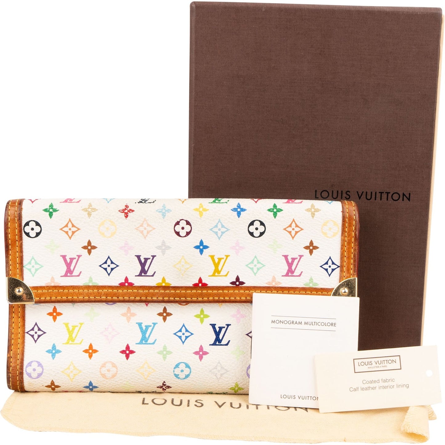 Louis Vuitton Monogram Murakami Multicolor Porte-Tresor International Wallet