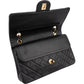 Chanel Quilted Lambskin 24K Gold Medium Double Flap Shoulder Bag