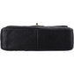 Chanel Quilted Caviar Leather Palladium Jumbo Double Flap Crossbody Bag