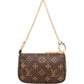 Louis Vuitton Monogram Canvas Ilustre 1 Rue Scribe Paris Mini Pochette Accessoires Handbag