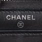 Chanel Quilted Glittered Caviar Leathe CC Wallet