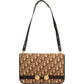 Christian Dior Trotter Monogram Vintage Flap Shoulder Bag
