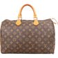 Louis Vuitton Monogram Canvas Speedy 35 Handbag
