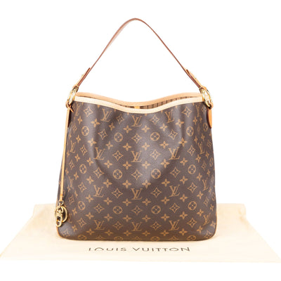 Louis Vuitton Monogram Canvas Delightful MM Shoulder Bag