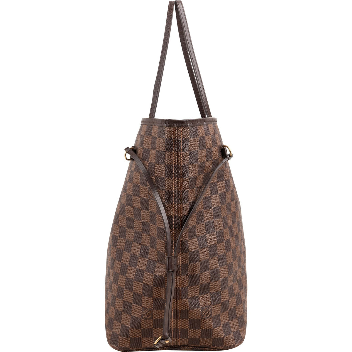Louis Vuitton Monogram Damier Ebene Neverfull GM Shoulder Bag