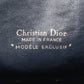 Christian Dior Trotter Monogram Canvas Upside Down Shoulder Bag