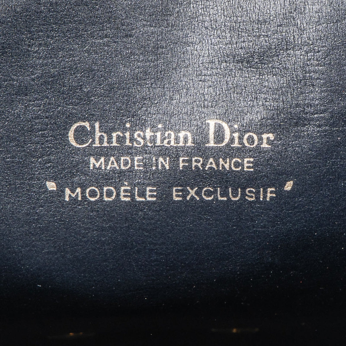Christian Dior Trotter Monogram Canvas Upside Down Shoulder Bag