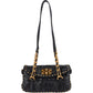 Miu Miu Quilted Leather Studded Turnlock Flap Shoulder Bag