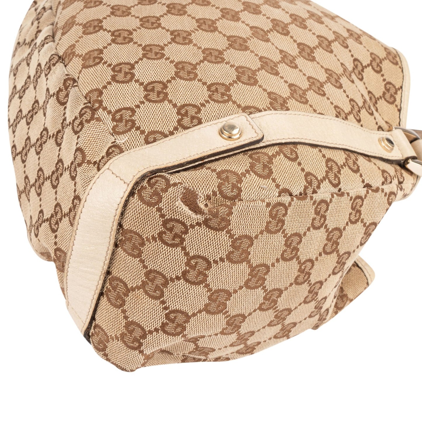 Gucci Monogram GG Abbey Hobo Shoulder Bag