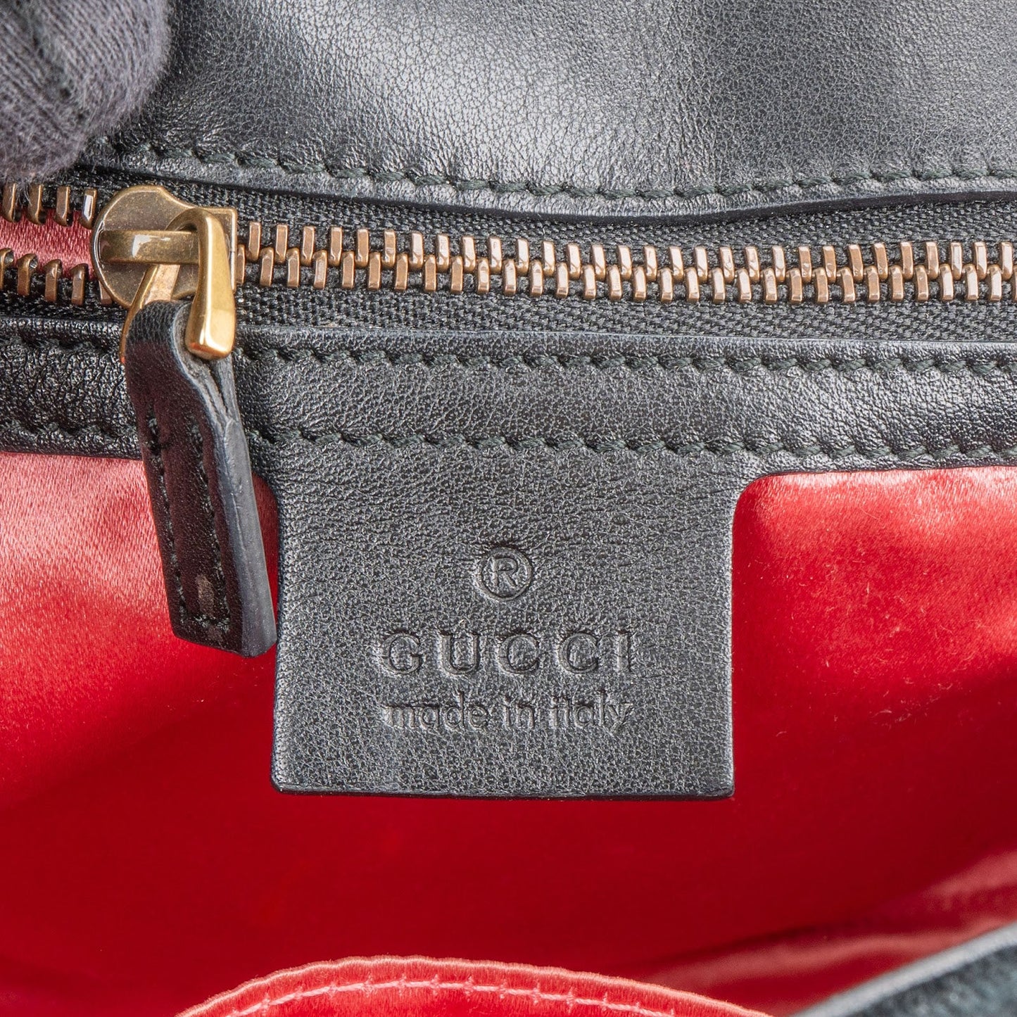 Gucci Monogram Velvet Small GG Marmont 'Loved' Embroidered Shoulder Crossbody Bag