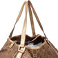 Gucci Monogram GG Metallic Abbey Hobo Shoulder Bag