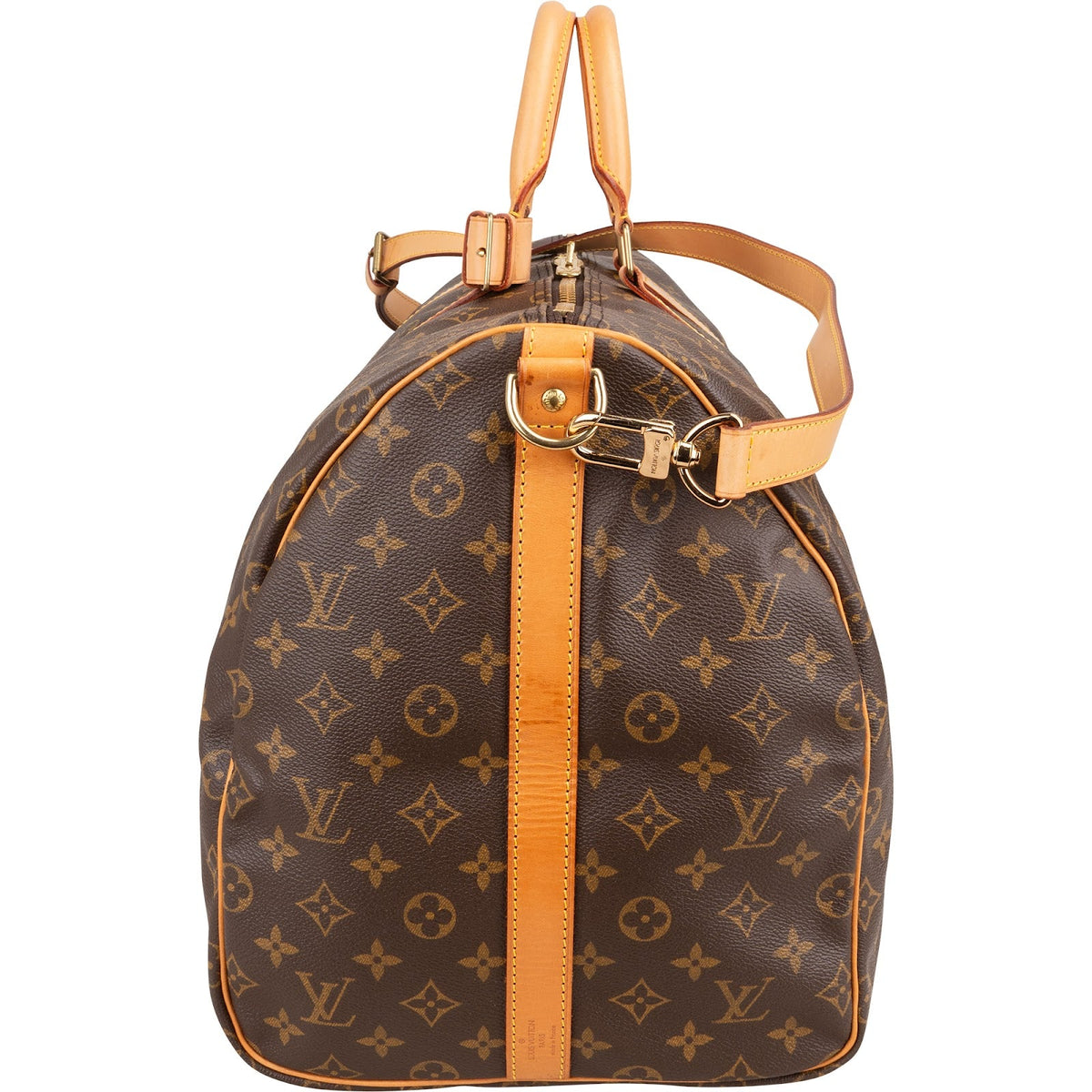 Louis Vuitton Monogram Canvas Keepall 55 Bandoulière Travel Bag