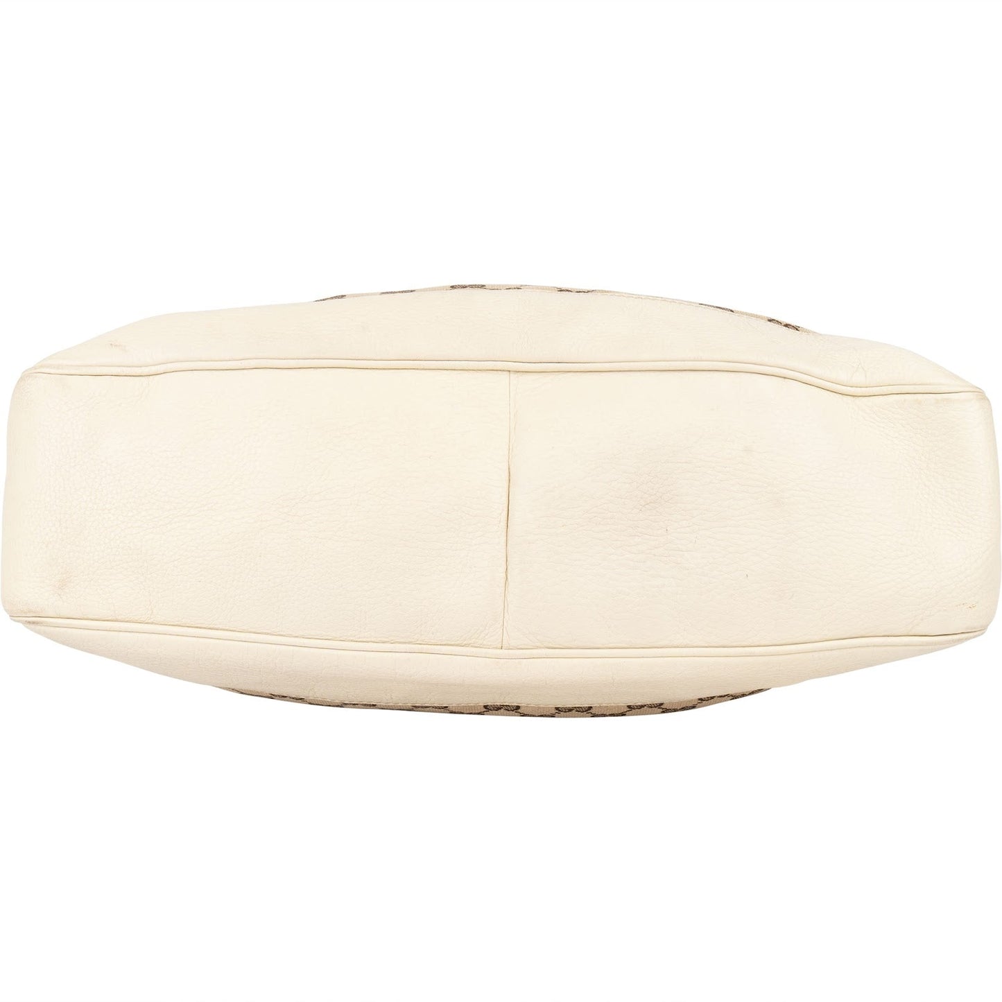 Gucci Monogram GG Canvas Bamboo Hobo Shoulder Bag