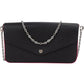 Louis Vuitton Noir Epi Leather Bicolor Pochette Felicie Crossbody Bag